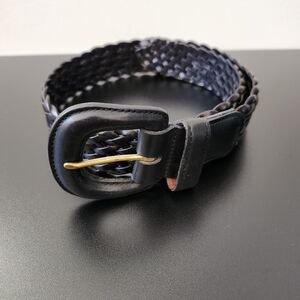 Vintage Braided Coach Belt